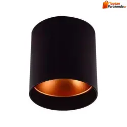Cata CT-5421 Foça Sıva Üstü Armatür Gu-10 Siyah Gold